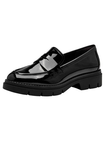 Tamaris Slipper in BLACK PAT.