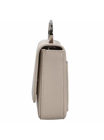 Seidenfelt SFM227 Crossbag - Umhängetasche 16 cm (black/silver) in cream/silver
