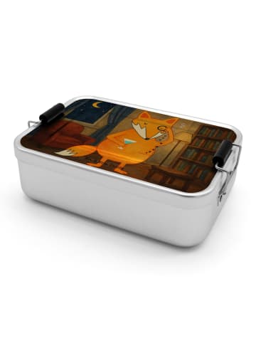 Mr. & Mrs. Panda Brotbox Fuchs Lord Design ohne Spruch in Weiß