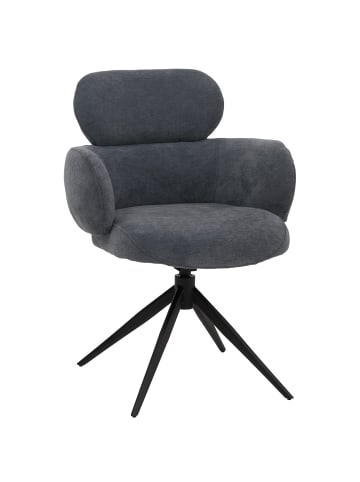 MCW Esszimmerstuhl O77 mit Auto-Return, Grau-blau
