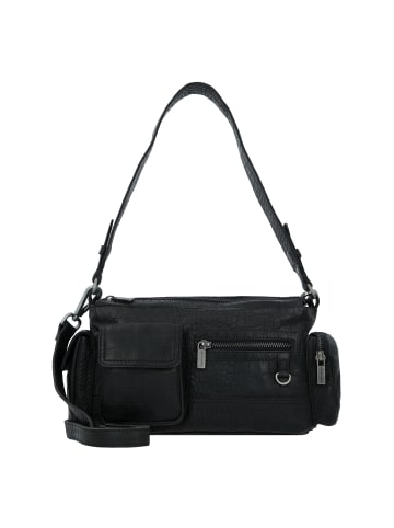 Cowboysbag Hawley Glam Schultertasche Leder 25 cm croco black