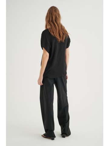 InWear Kurzarm-Bluse RindaIW Lockere Passform in Marine Blue