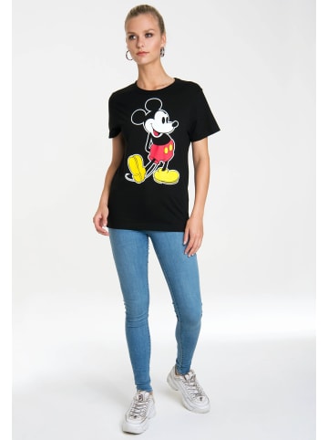 Logoshirt T-Shirt Mickey Mouse – Classic in schwarz