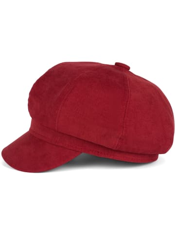 styleBREAKER Ballonmütze in Weinrot