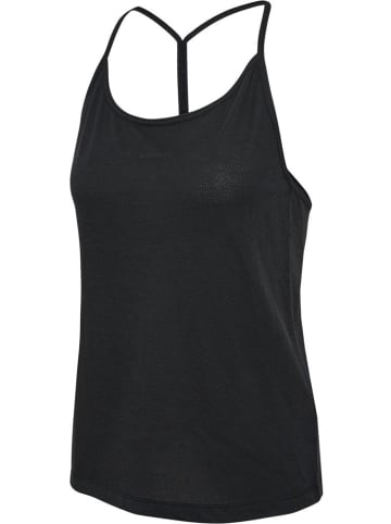 Hummel T-Shirt "Hmlmt Vanja Strap Tanktop" in Schwarz
