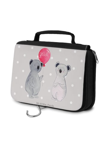 Mr. & Mrs. Panda Waschtasche Koala Luftballon ohne Spruch in Grau Pastell