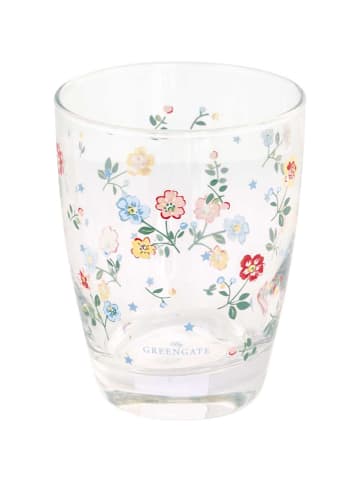 Greengate Glas ADELENA mit Blumen