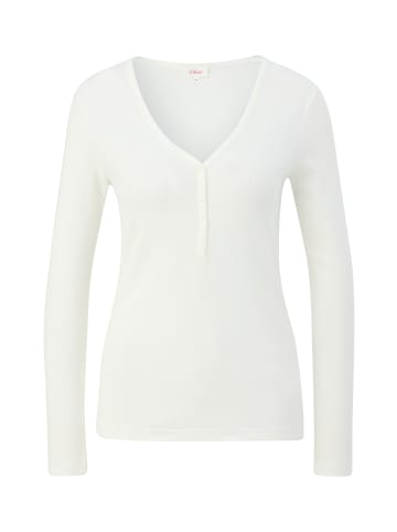 s.Oliver T-Shirt in 0210_ecru