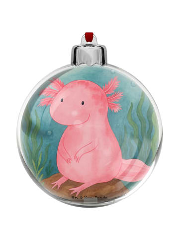 Mr. & Mrs. Panda Christbaumkugel Axolotl Niedlich Design ohne Sp... in Weiß
