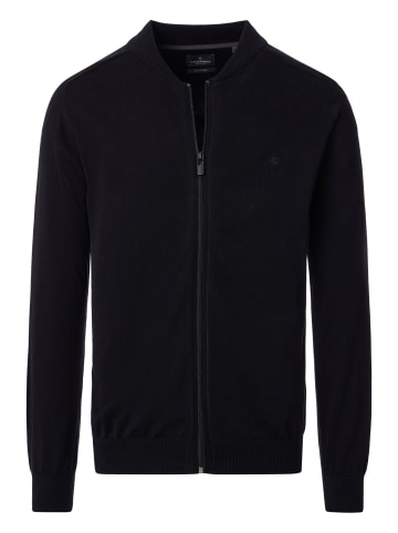 Casa moda Strickjacke Basic in Schwarz