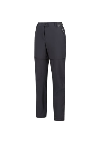 Regatta Zip Off Wanderhose in grau