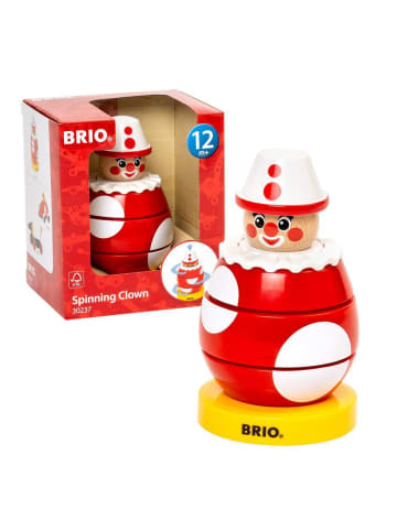 Brio Denkspiel BRIO Infant/ Toddler - Drück- & Dreh-Clown Ab 12 Monate in bunt