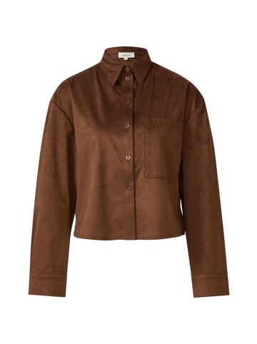 S.OLIVER RED LABEL Langarmbluse in Braun