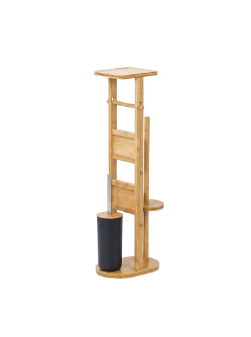 relaxdays WC Garnitur in Natur - (B)30 x (H)80 x (T)18 cm