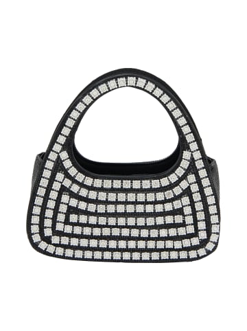 faina Handbag Handbag in Black White