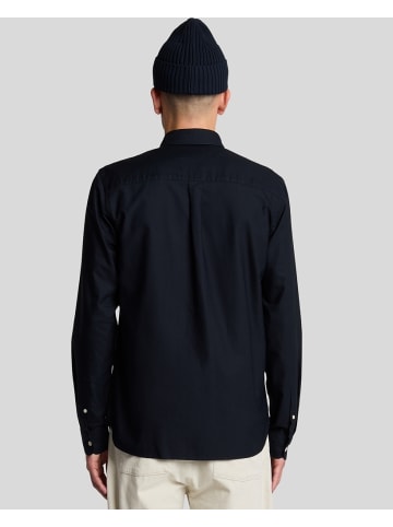 Lyle & Scott Langarmhemd in Dunkelblau