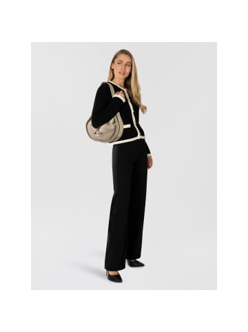 Marc O'Polo Schultertasche Leder 35 cm in earthy taupe