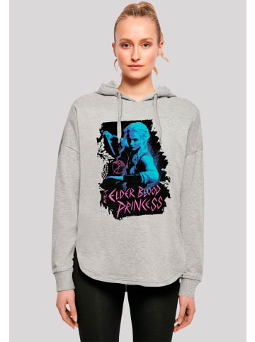 F4NT4STIC Oversized Hoodie The Witcher Ciri Netflix TV Serie in grau