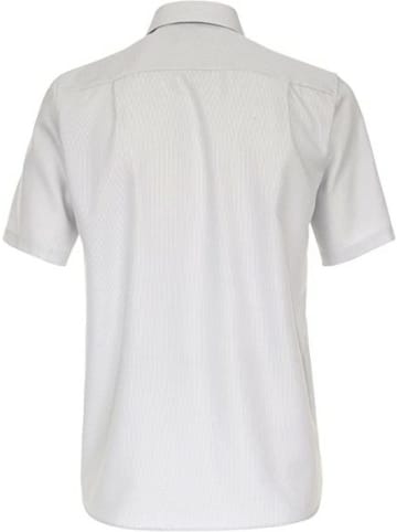 Venti Kurzarm Business Hemd für Herren in silber