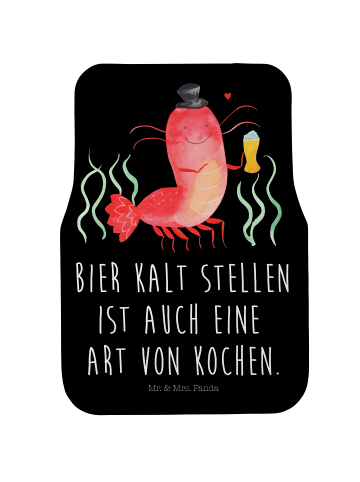 Mr. & Mrs. Panda Automatte Hummer Weizen mit Spruch in Schwarz