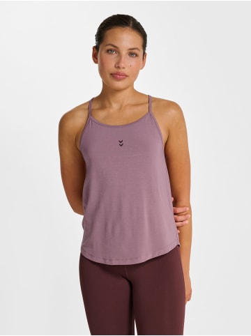Hummel T-Shirt Hmlyoga Multisport Damen in WISTFUL MAUVE
