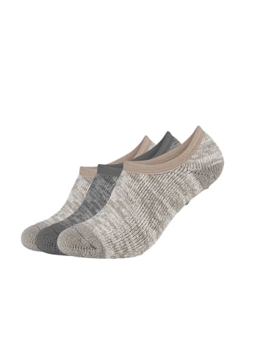 camano Sneakersocken 3er Pack warm & cozy in taupe