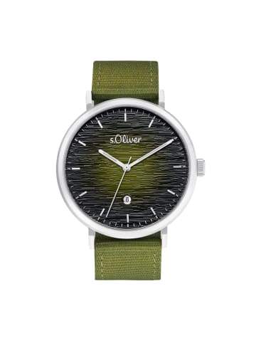 s.Oliver Quarzuhr 2034602 in Silber