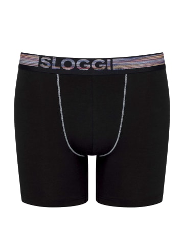 Sloggi Boxershort 6er Pack in Schwarz