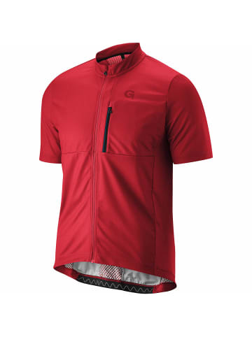 Gonso Bikeshirt-1/2-FZ Ledro in Rot