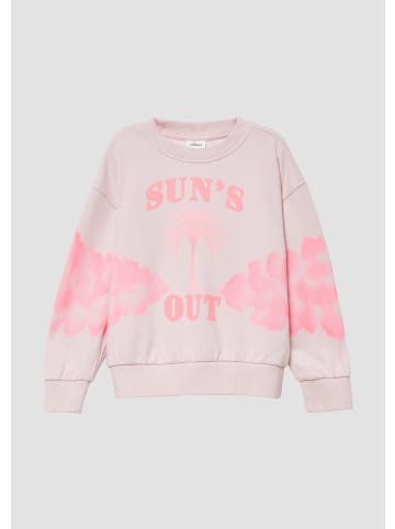 s.Oliver Sweatshirt langarm in Pink