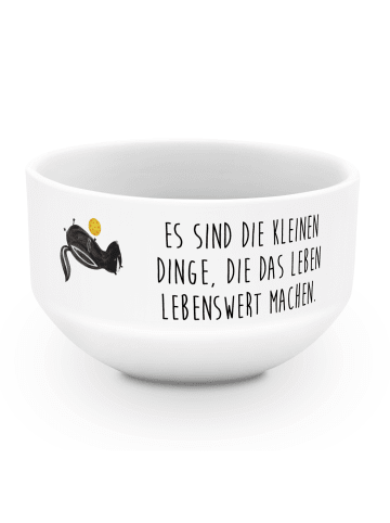 Mr. & Mrs. Panda Müslischale Stinktier Ball mit Spruch in Weiß
