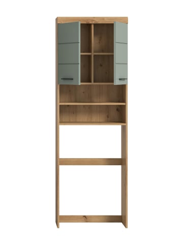ebuy24 Waschmaschinenschrank Scout Staubgrün 63 x 24 cm