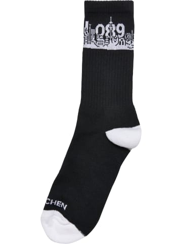 Mister Tee Socken in black/white