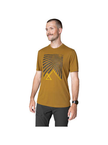 DYNAFIT TRANSALPER GRAPHIC S/S TEE M in Gold7461