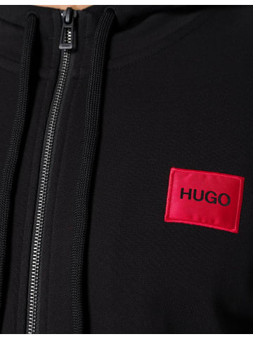 HUGO Sweatjacke für Herren in schwarz