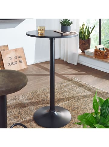 KADIMA DESIGN Bartisch | Schwarz, ø60x100cm, Modern, Design