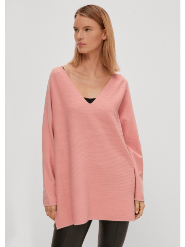 comma Pullover langarm in Pink