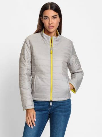 Heine Wendejacke in limone-hellgrau