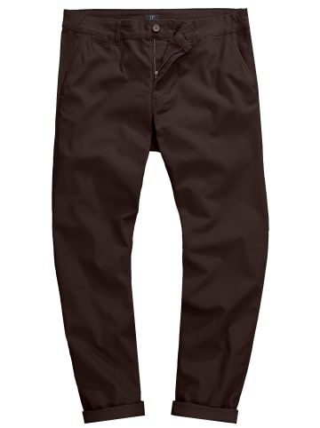 JP1880 Chino in schwarzbraun