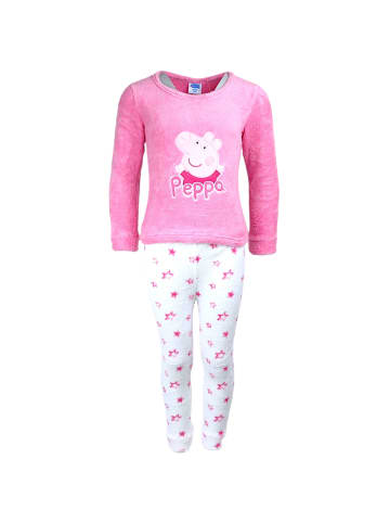Peppa Pig Schlafanzug Fleece Peppa Pig in Rosa