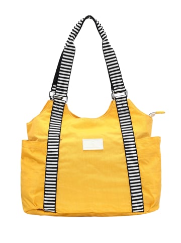 Mindesa Damen Umhängetasche in Gelb Mehrfarbig