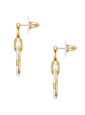 Lulu & Jane Ohrringe aus Metall-Legierung in gelbgold