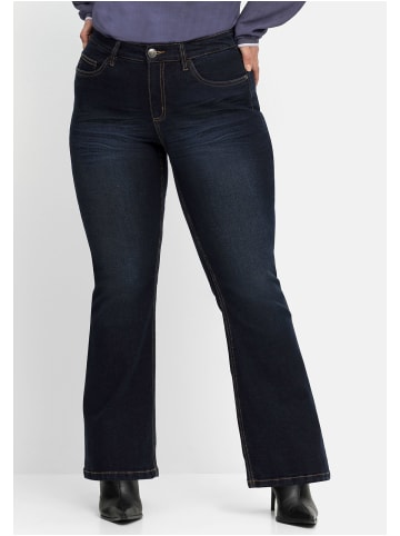 sheego Jeans in dark blue Denim