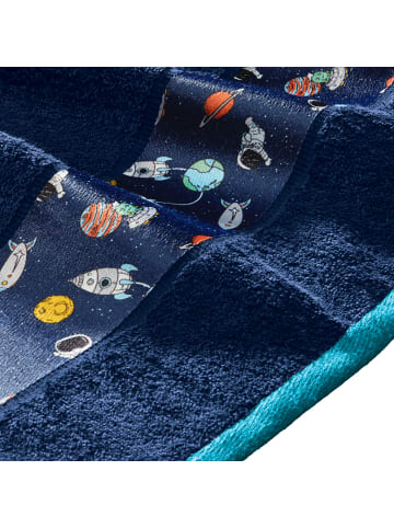 Erwin Müller Frottier Kinder-Handtuch Space in dunkelblau