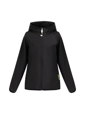 Schmuddelwedda Jungen Softshelljacke in Schwarz