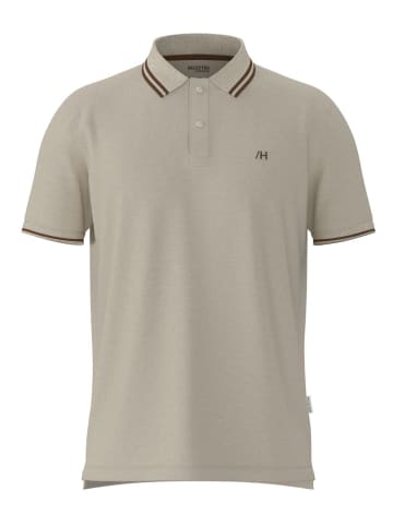 SELECTED HOMME Poloshirt SLHDANTE SPORT in Beige