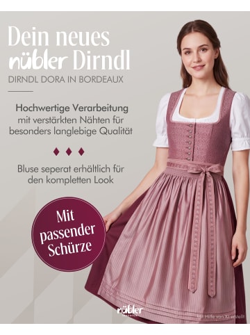 Nübler Dindl midi Dora in Bordeaux
