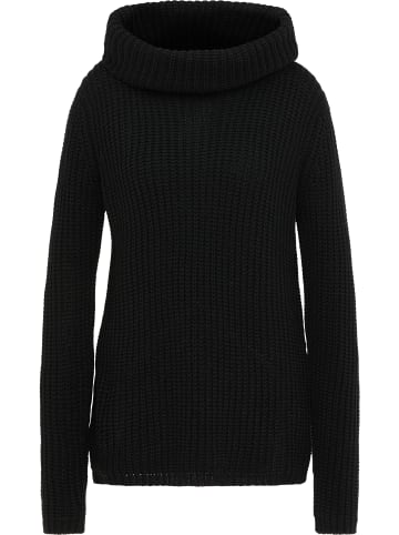 RISA Pullover Mit Rollkragen in Schwarz