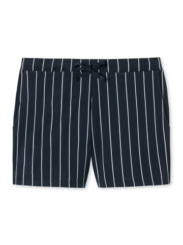 Schiesser Schlafanzug Hose Mix & Relax Cotton in Dunkelblau gestreift