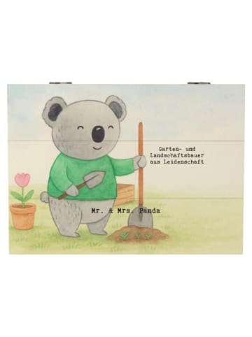 Mr. & Mrs. Panda Box Garten- und Landschaftsbauer Leidenschaft D... in Weiß